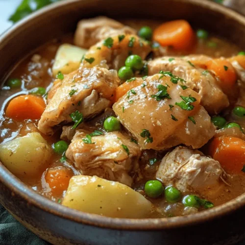 One of the great things about slow cooker chicken stew is its versatility. You can easily modify the recipe to suit your taste preferences or dietary needs. Here are some suggestions for ingredient substitutions that will allow you to customize your stew: