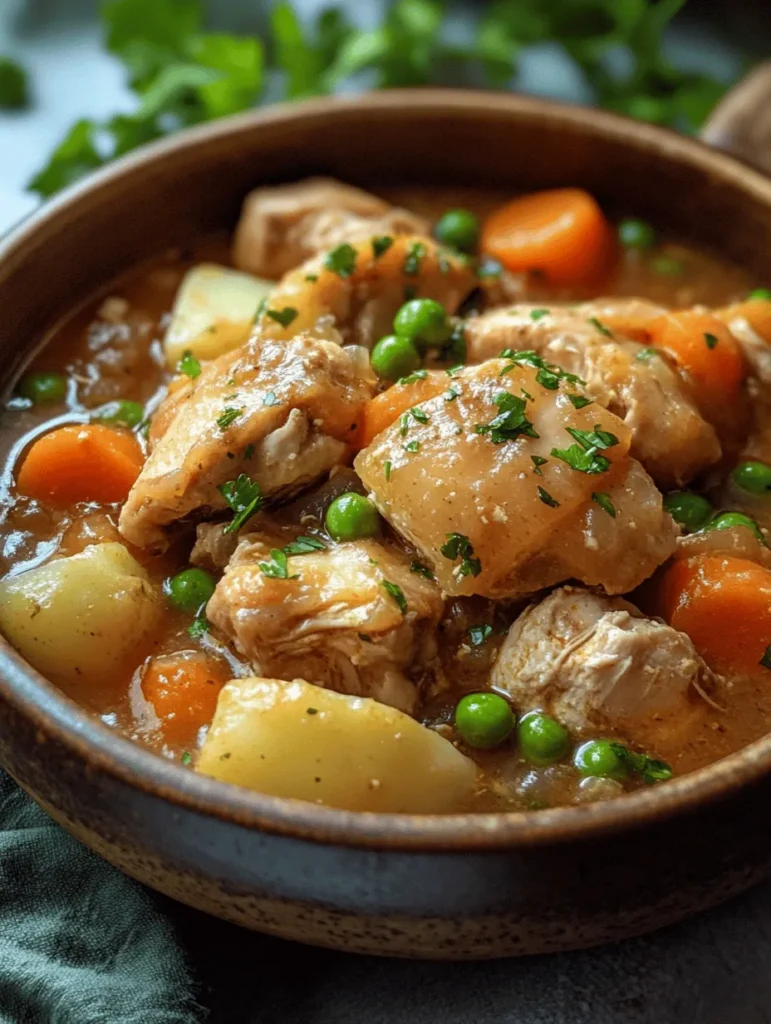 One of the great things about slow cooker chicken stew is its versatility. You can easily modify the recipe to suit your taste preferences or dietary needs. Here are some suggestions for ingredient substitutions that will allow you to customize your stew: