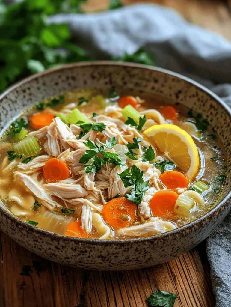 When the temperatures dip and the days grow shorter, nothing warms the soul quite like a steaming bowl of soup. Among the myriad of soup options available, chicken noodle soup stands out as a timeless comfort food that transcends cultural boundaries and generations. For many, it evokes memories of childhood, nurturing parents, and cozy family gatherings. This Cozy Crazy Chicken Noodle Soup takes the beloved classic and elevates it with vibrant flavors and heartwarming ingredients, perfect for those chilly days or when you need a little pick-me-up from life’s challenges.