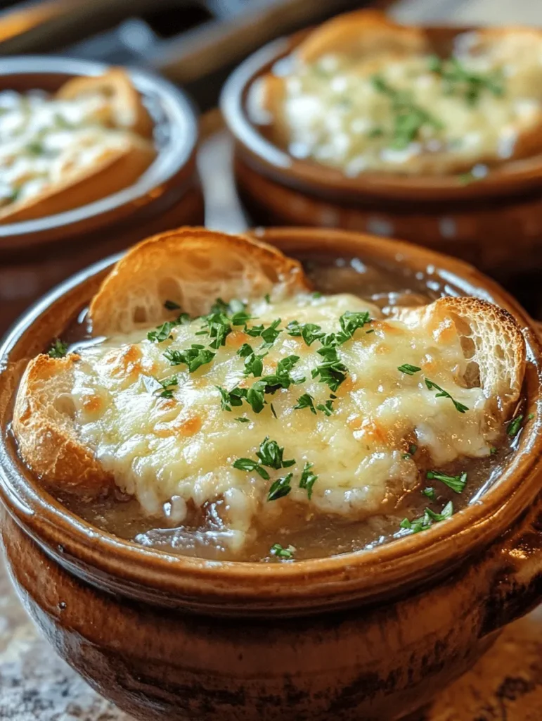 French onion soup has long held a cherished place in the hearts (and stomachs) of food lovers around the world. Its allure lies not only in its deep, robust flavors but also in the warmth and comfort it brings to the table. This classic dish, which highlights the humble onion, transforms simple ingredients into a rich, satisfying experience, making it a favorite in both home kitchens and gourmet restaurants alike.