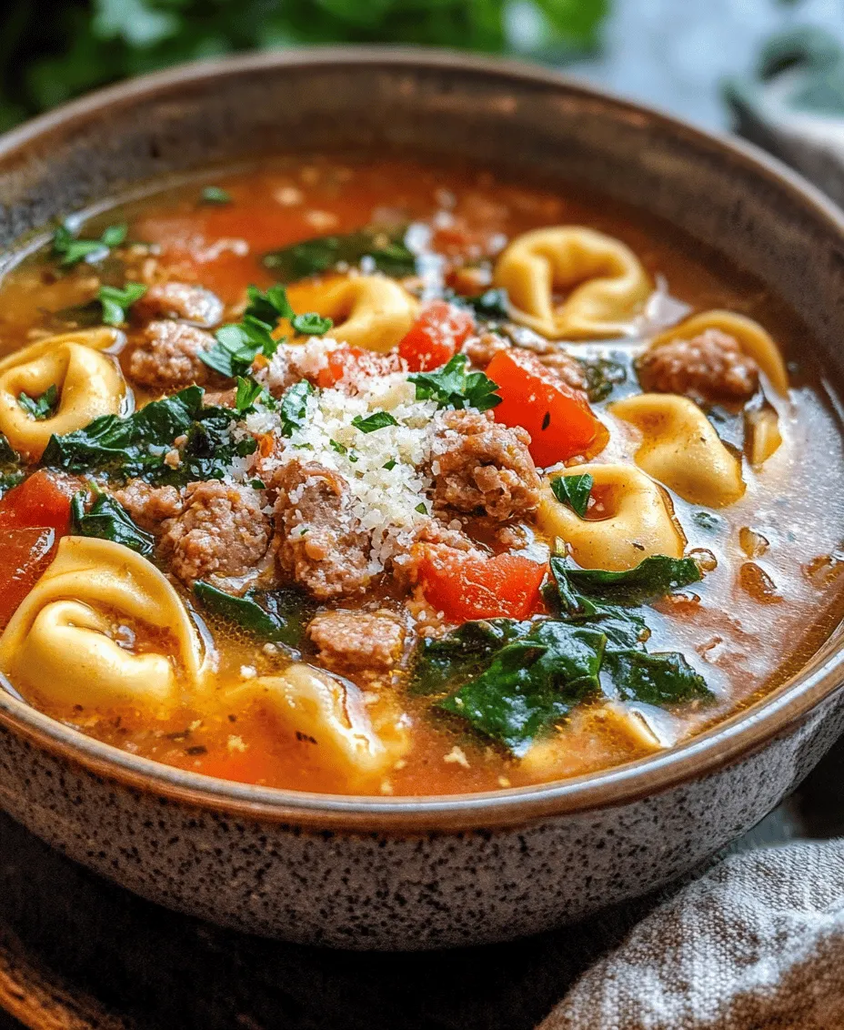 To master the art of making Sausage Tortellini Soup, it’s essential to understand the significance of each ingredient. By choosing quality components, you can elevate the dish and create a memorable experience for your palate.