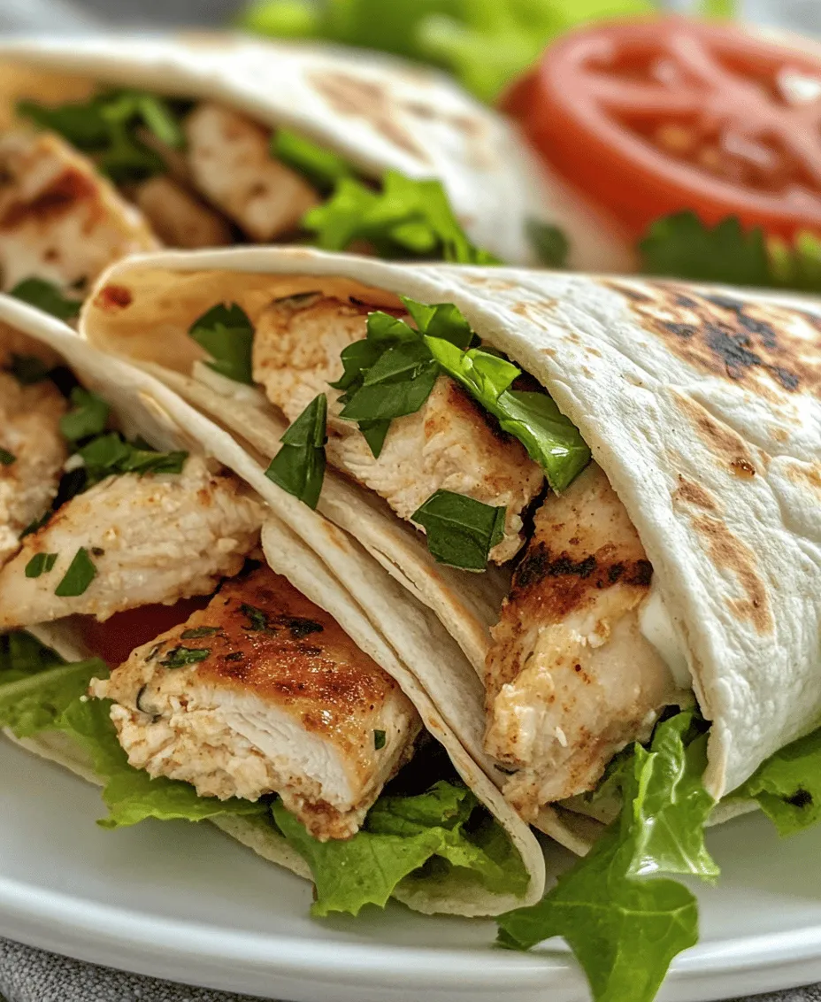 In today's fast-paced world, wraps have become a go-to meal option for many, thanks to their versatility and convenience. Whether for a quick lunch, a satisfying dinner, or even a grab-and-go snack, wraps offer endless possibilities for customization. One such delightful creation is the Cheesy Garlic Chicken Wrap. This recipe stands out as a delicious, easy-to-make choice that balances flavors and textures beautifully, making it an appealing option for various audiences, from busy professionals to families looking for a tasty meal.