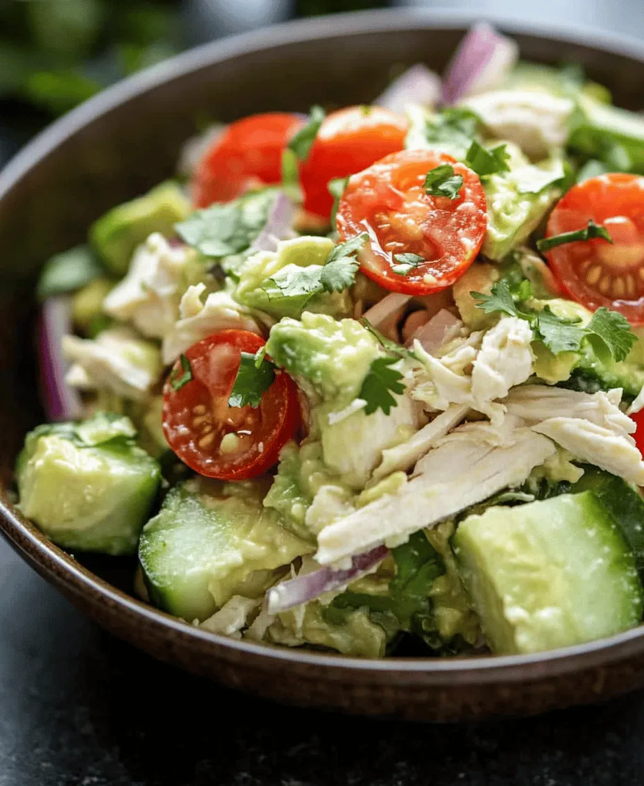 In the world of modern cuisine, salads have evolved far beyond their humble beginnings as simple side dishes. One standout option that has gained immense popularity is the Creamy Avocado Chicken Salad. This delightful dish combines the rich, creamy texture of ripe avocados with tender, juicy chicken, creating a salad that is not only satisfying but also packed with health benefits.