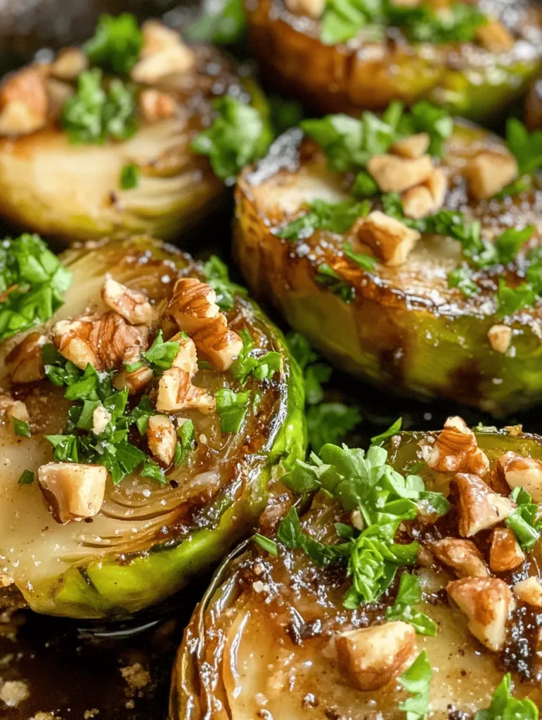 Balsamic Glazed Brussels Sprouts have soared in popularity as a go-to side dish that perfectly complements a variety of meals. Their unique flavor, paired with the sweet and tangy notes of balsamic vinegar, creates a delightful culinary experience that appeals to both seasoned chefs and home cooks alike. Whether served at a festive dinner, a family gathering, or a casual weeknight meal, these Brussels sprouts are sure to impress.
