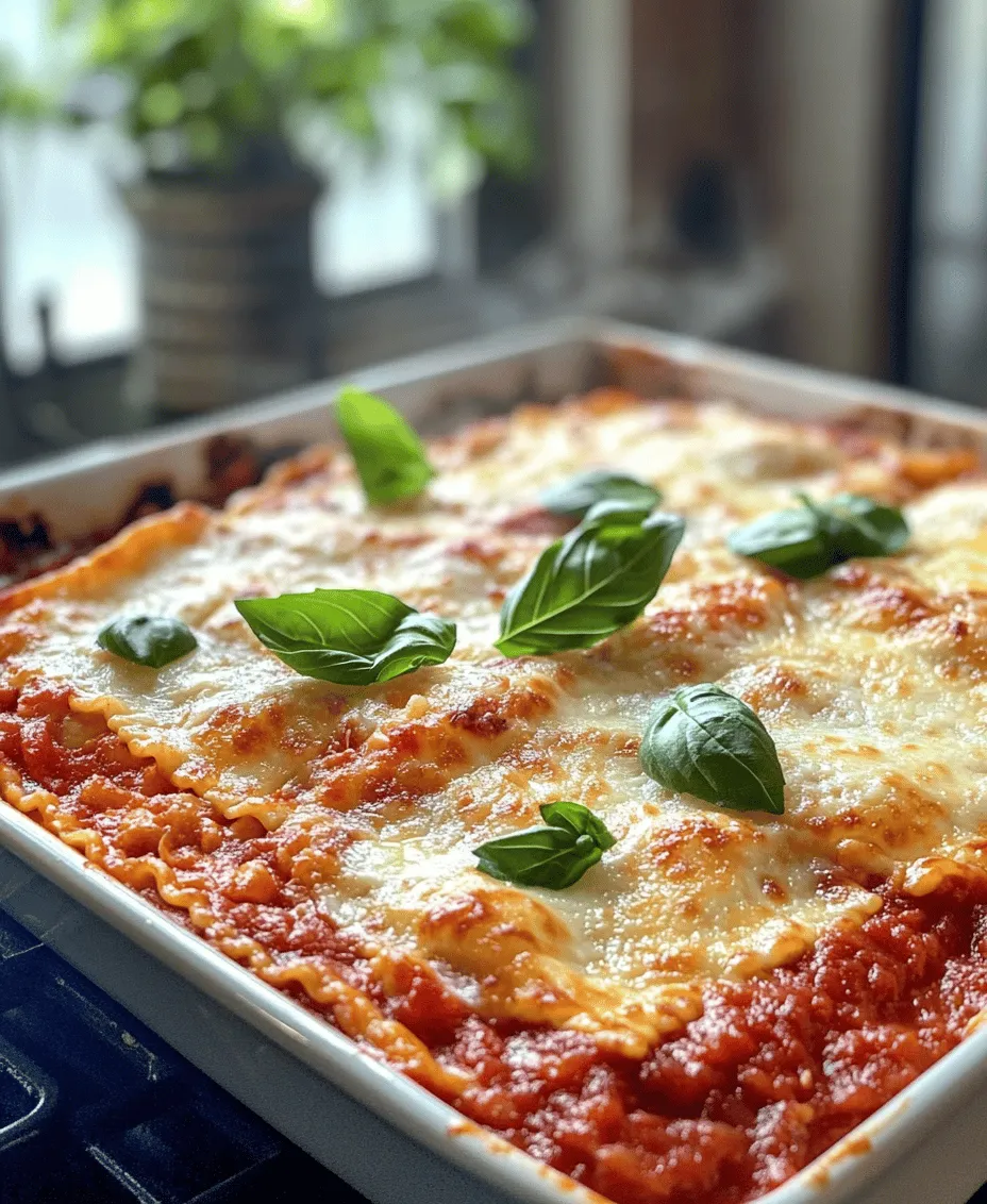 Are you searching for a dish that brings together the warm, comforting elements of Italian cuisine into one delicious meal? Look no further than Cheesy Baked Ravioli Delight. This dish is the epitome of comfort food, combining the richness of creamy cheeses with the heartiness of pasta and a flavorful marinara sauce. It’s a celebration of flavor and texture that’s sure to please everyone at the dinner table. Whether you’re preparing a cozy family dinner or hosting a gathering with friends, Cheesy Baked Ravioli Delight is the perfect choice.