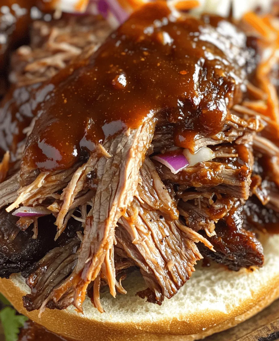 There’s something undeniably comforting about a BBQ brisket sandwich. The rich aroma, the tender meat, and the tangy sauce all come together to create a meal that is both satisfying and indulgent. Whether you’re hosting a summer barbecue, preparing a family dinner, or simply craving some smoky goodness, this Effortless Slow Cooker BBQ Brisket Sandwich recipe is your ticket to a mouthwatering experience with minimal effort.