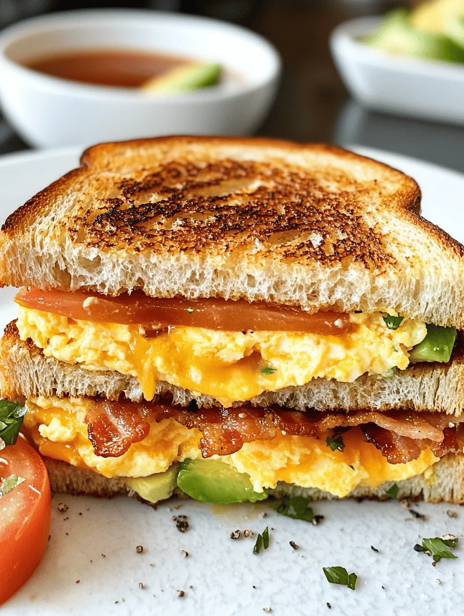 Every great recipe begins with quality ingredients, and the Ultimate Breakfast Grilled Cheese is no exception. Let’s explore the key components that contribute to its rich flavor profile and nutritional benefits.