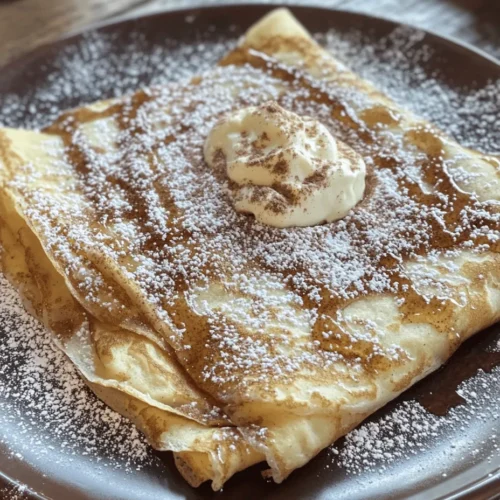 As the quest for healthier breakfast options continues to grow, many are turning to innovative recipes that combine indulgence with nutrition. Among these, Cinnamon Roll Protein Crepes stand out as a delightful alternative to traditional pancakes and crepes. This recipe not only satisfies your sweet tooth but also packs a protein punch, making it an ideal choice for those looking to kick start their day with energy and flavor.