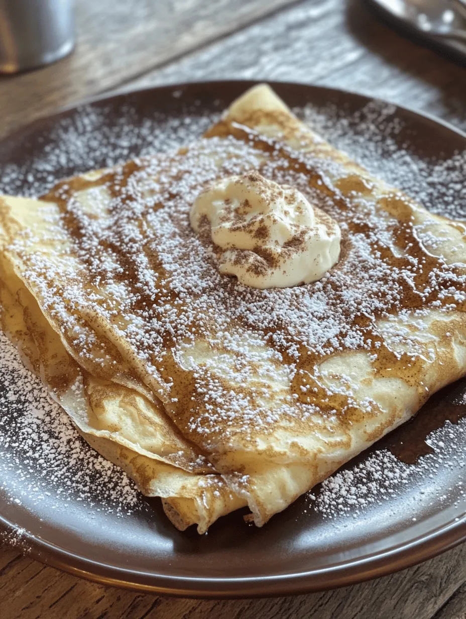As the quest for healthier breakfast options continues to grow, many are turning to innovative recipes that combine indulgence with nutrition. Among these, Cinnamon Roll Protein Crepes stand out as a delightful alternative to traditional pancakes and crepes. This recipe not only satisfies your sweet tooth but also packs a protein punch, making it an ideal choice for those looking to kick start their day with energy and flavor.
