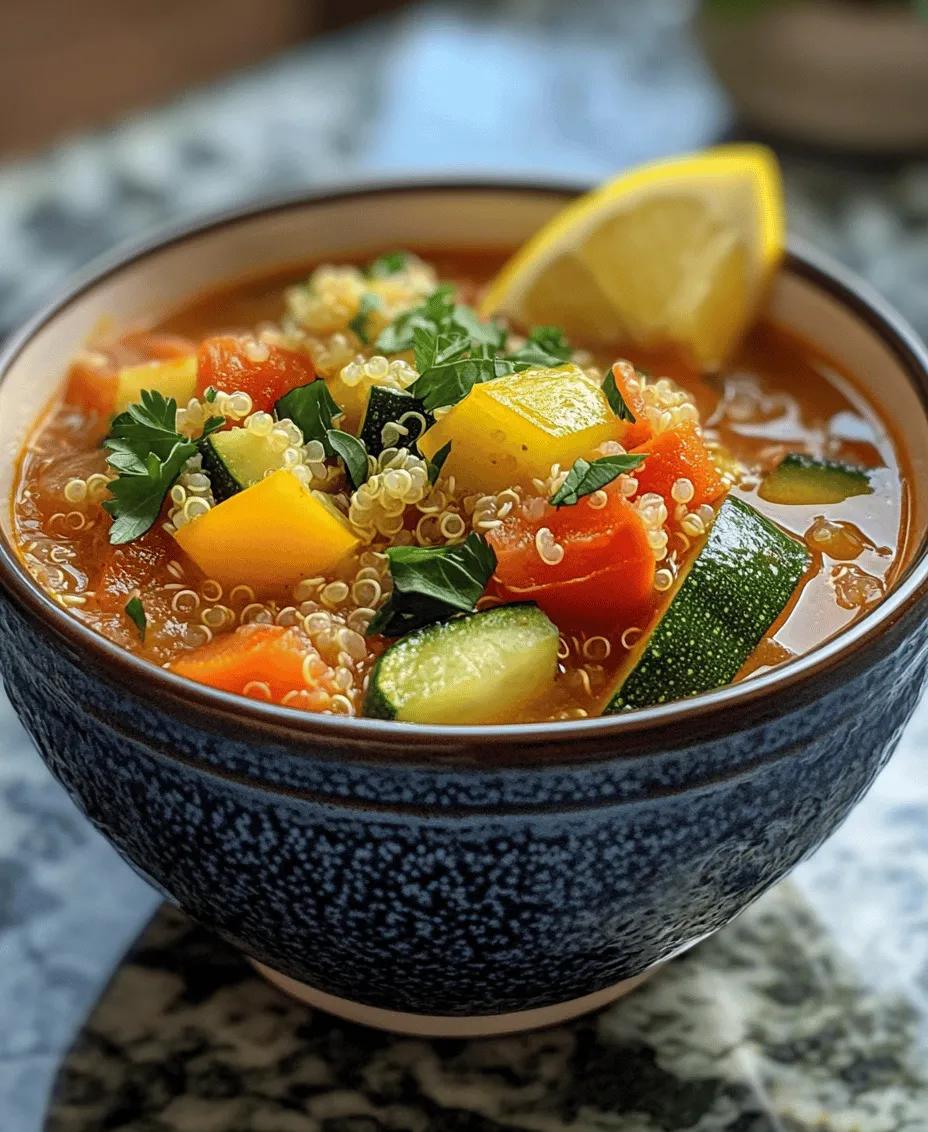 As the days grow shorter and the temperatures drop, the allure of a warm, comforting bowl of soup becomes irresistible. There's something inherently soothing about a steaming bowl of soup, especially during the colder months. Whether it's a chilly autumn evening or a frigid winter afternoon, a hearty soup can provide not only warmth but also nourishment. This is where the Cozy Quinoa and Vegetable Slow Cooker Soup enters the scene, ready to offer both comfort and nutrition in one delicious package.