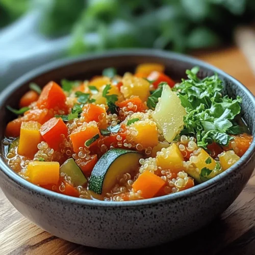 As the days grow shorter and the temperatures drop, the allure of a warm, comforting bowl of soup becomes irresistible. There's something inherently soothing about a steaming bowl of soup, especially during the colder months. Whether it's a chilly autumn evening or a frigid winter afternoon, a hearty soup can provide not only warmth but also nourishment. This is where the Cozy Quinoa and Vegetable Slow Cooker Soup enters the scene, ready to offer both comfort and nutrition in one delicious package.