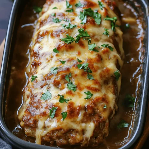 Understanding the classic comfort food that is meatloaf can transform your weekly dinner routine. While traditional meatloaf has always been a beloved staple in many households, adding a twist such as French onion soup elevates it to new culinary heights. This article dives into the delicious world of French Onion Meatloaf, a dish that beautifully marries the familiar, hearty flavors of meatloaf with the rich, savory essence of French onion soup and the creamy texture of Gruyère cheese.