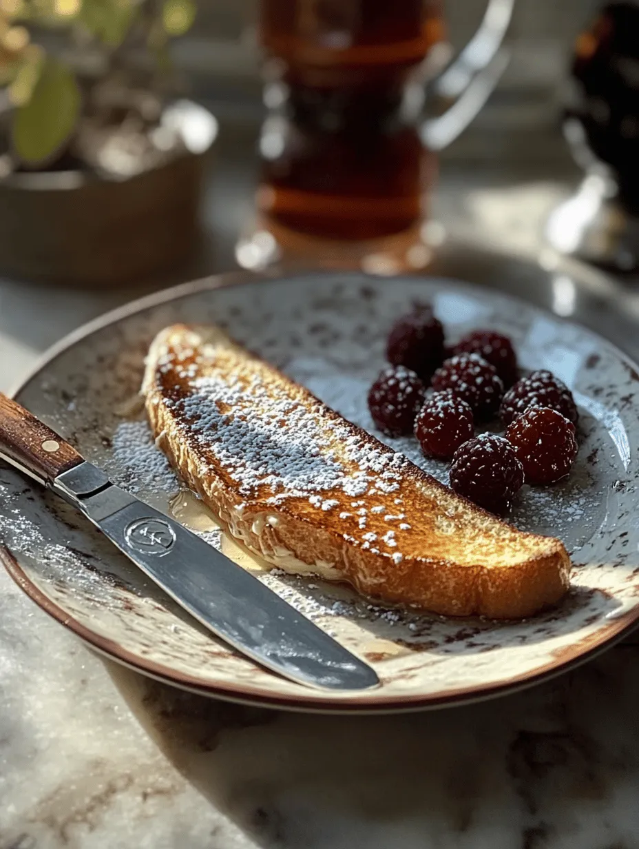 To create the perfect French toast, it’s essential to understand the role each ingredient plays in this delightful dish. French toast is all about balance, and the right combination of ingredients can elevate your breakfast experience.