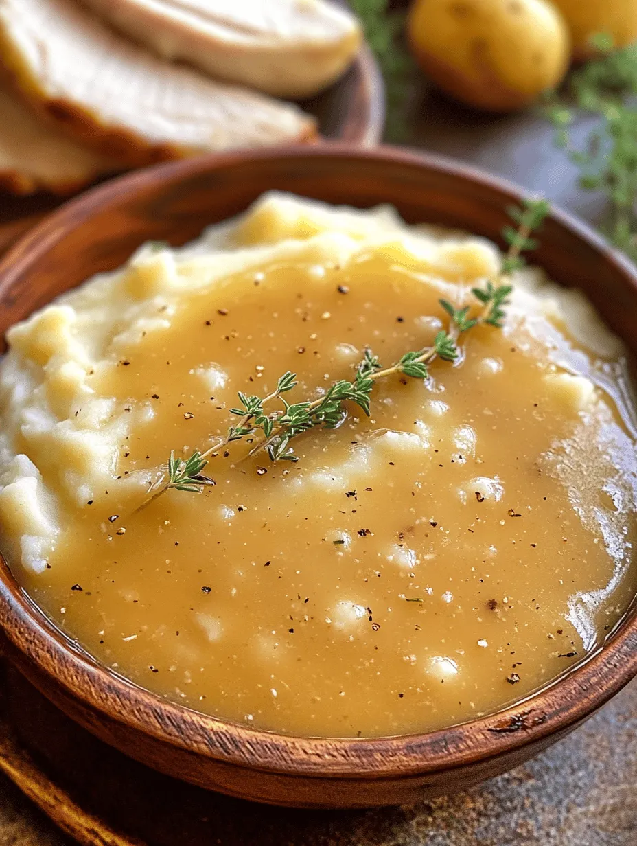 Every Thanksgiving dinner needs its crown jewel, and for many, that’s a rich, savory gravy. A good gravy can elevate the entire dining experience, transforming a simple meal into a festive feast. This blog post is dedicated to guiding you through the process of crafting a delectable Savory Turkey Gravy that not only complements your turkey but also enhances the flavors of your entire meal. With a few simple ingredients and an easy-to-follow method, you'll learn how to create a gravy that will leave your guests asking for seconds.