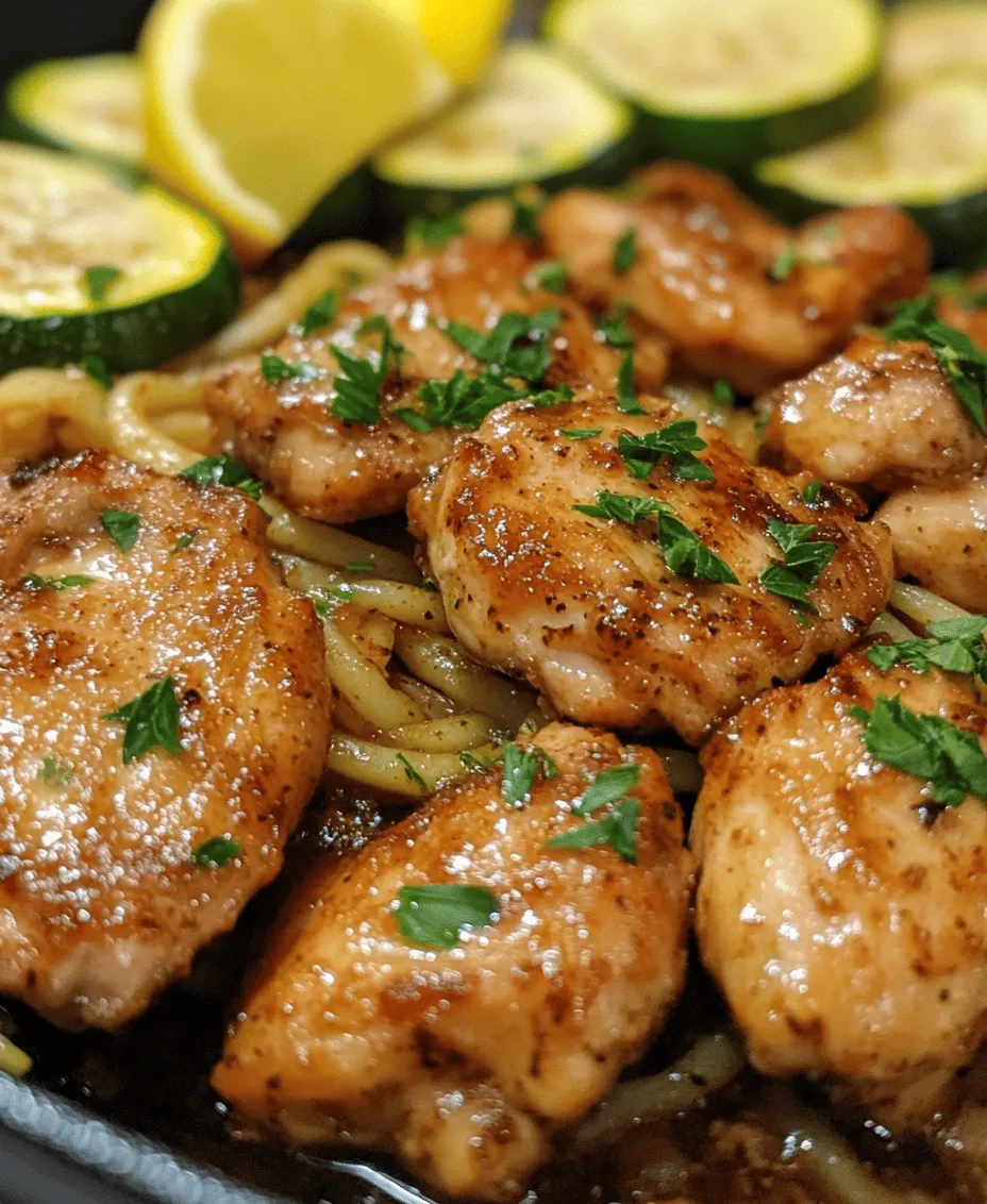 In the bustling world of meal preparation, finding a dish that strikes the perfect balance between flavor, healthiness, and convenience can be a challenge. Enter the Garlic Butter Chicken & Zucchini Skillet—a delightful one-pan meal that checks all the boxes. This dish not only brings together the delicious flavors of garlic and butter but also pairs them with tender chicken breasts and fresh zucchini, making it an ideal choice for busy weeknights.