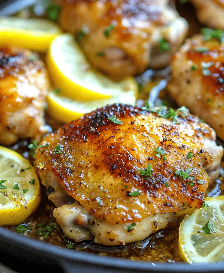 To truly appreciate the One-Pan Lemon Garlic Butter Chicken, it's essential to understand the role of each ingredient. Every component contributes to the dish's overall success, enhancing both flavor and nutrition.