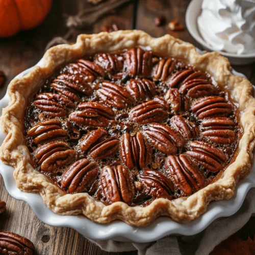 Bourbon Pecan Pie stands out as one of the most beloved desserts in American culinary tradition. This delightful pie, with its rich and decadent flavor profile, has captured the hearts of dessert lovers across the nation. Combining the nutty sweetness of pecans with the warm, caramel-like notes of bourbon, this pie offers a unique twist on the classic pecan pie that many know and love. Its luxurious texture, with a gooey filling that contrasts beautifully with the crunchy pecans, makes it an irresistible choice for any occasion.