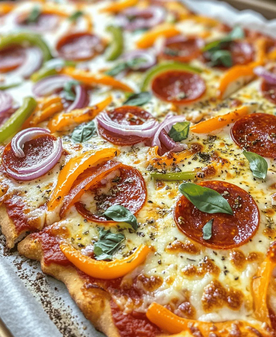 In recent years, sheet pan pizzas have taken the home cooking scene by storm. This delightful twist on traditional pizza has captured the hearts (and taste buds) of many, thanks to its simplicity and the ability to create a delicious meal without the need for a pizza stone or specialized equipment. The effortless nature of sheet pan pizza makes it an ideal choice for busy families, casual gatherings, or even those cozy nights in when you crave something comforting yet easy to prepare.