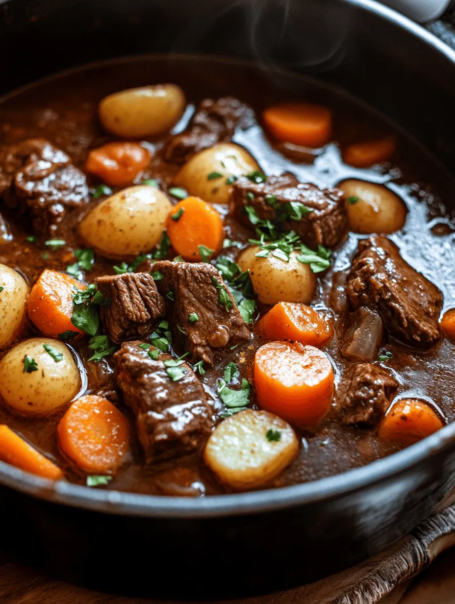 When the chill of winter sets in or when you’re simply craving a taste of home, nothing beats a steaming bowl of hearty beef stew. This classic dish is not just a meal; it’s a comforting embrace on a cold day, a reminder of family gatherings, and a staple in many households. With its rich, savory flavor and tender chunks of meat, potatoes, and carrots, beef stew brings warmth to the table and nourishes both the body and soul.