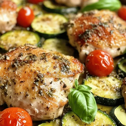 In the fast-paced world we live in, many of us are on the lookout for quick and easy meals that are not only delicious but also nutritious. Enter Easy Baked Chicken and Zucchini—a dish that perfectly fits the bill. This recipe combines tender, juicy chicken with vibrant, roasted zucchini, creating a satisfying balance of protein and vegetables on your plate. Whether you're a busy parent juggling work and family or a health-conscious individual seeking wholesome meals, this recipe offers a delightful solution.