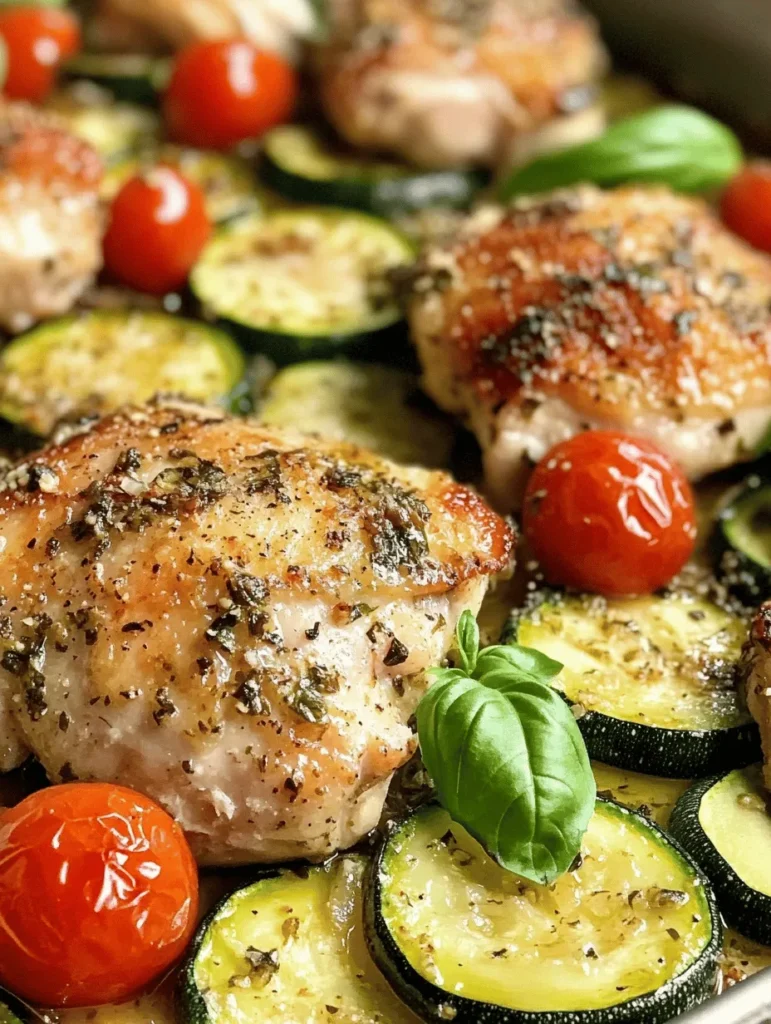 In the fast-paced world we live in, many of us are on the lookout for quick and easy meals that are not only delicious but also nutritious. Enter Easy Baked Chicken and Zucchini—a dish that perfectly fits the bill. This recipe combines tender, juicy chicken with vibrant, roasted zucchini, creating a satisfying balance of protein and vegetables on your plate. Whether you're a busy parent juggling work and family or a health-conscious individual seeking wholesome meals, this recipe offers a delightful solution.