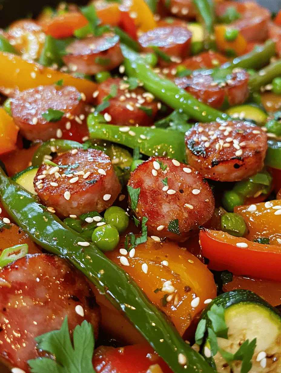 If you're seeking a dish that brings together vibrant flavors, wholesome ingredients, and quick preparation, look no further than Easy Honey Garlic Shrimp with Sausage & Veggies. This delightful meal is an enticing combination of succulent shrimp, savory sausage, and colorful vegetables, all brought together by a rich honey garlic sauce that marries sweetness with umami in a way that will leave your taste buds dancing.