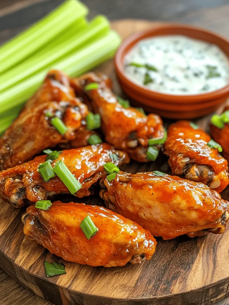 Buffalo wings have become a staple of American cuisine, celebrated for their bold flavors and irresistible crunch. Originating from Buffalo, New York, these delectable chicken wings are typically deep-fried and coated in a spicy, tangy sauce, making them the ultimate snack for game days, parties, and casual gatherings. Their popularity has soared over the years, with countless variations and recipes emerging to satisfy the cravings of wing enthusiasts everywhere.