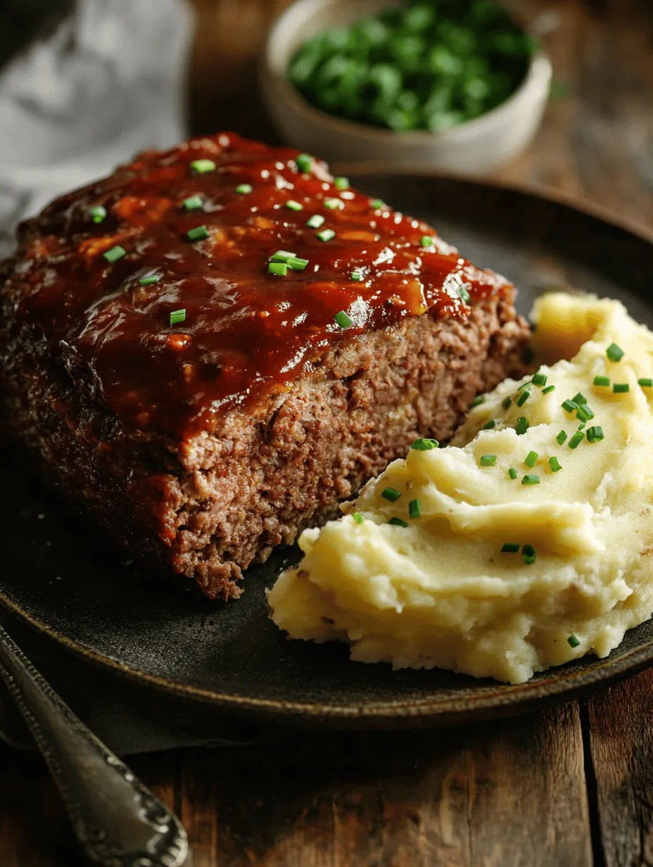 Home-cooked meals hold a special place in our hearts, providing warmth and a sense of belonging that often takes us back to cherished moments spent with family around the dinner table. Among the myriad of comforting dishes, few evoke the spirit of nostalgia quite like a classic meatloaf, especially when paired with creamy mashed potatoes. This beloved recipe embodies the essence of hearty family dinners, combining savory flavors and satisfying textures that appeal to both young and old alike.