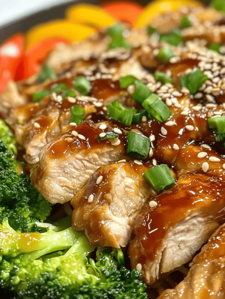 Chicken Teriyaki Noodles are a delightful dish that marries savory flavors with wholesome ingredients. This recipe stands out for its quick preparation, making it an ideal choice for busy weeknights when you're craving a comforting meal without spending hours in the kitchen. The dish features tender chicken coated in a sweet and tangy teriyaki sauce, enriched with colorful vegetables and served atop a bed of noodles, creating a harmonious blend of taste and texture that is sure to satisfy your palate.