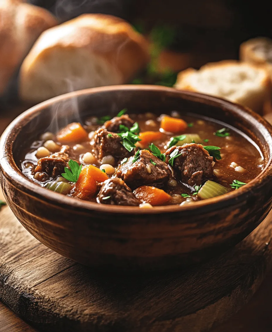 When the chill of winter sets in, few dishes evoke the warmth and comfort of home quite like a steaming bowl of beef barley soup. This hearty dish, rich in flavor and nutrition, has earned its place as a beloved staple in kitchens around the world. With tender chunks of beef, wholesome barley, and a medley of vibrant vegetables simmered together, each spoonful offers not just sustenance but also a sense of nostalgia and comfort.
