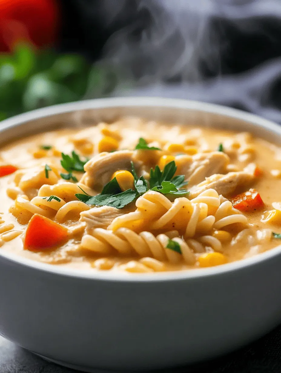 If you're on the hunt for a dish that combines the warmth of comfort food with a punchy flavor profile, look no further than Creamy Cajun Chicken Pasta Soup. This delightful concoction marries the rich, smoky flavors of Cajun cuisine with the creamy, soothing essence of a hearty soup, making it an ideal choice for family dinners or gatherings. The blend of spices, tender chicken, and comforting pasta creates a meal that not only satisfies your hunger but also warms your soul.