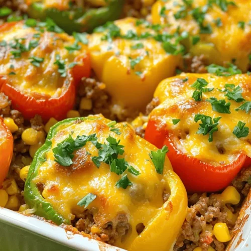 If you're searching for a comforting, delicious dish that ticks all the boxes for simplicity and flavor, look no further than stuffed pepper casserole. This delightful one-pan meal combines the classic flavors of stuffed peppers into a hearty casserole, making it an ideal option for families and busy individuals alike. The beauty of this recipe lies in its versatility; you can easily customize it by switching up proteins and grains to suit your dietary preferences or pantry availability.