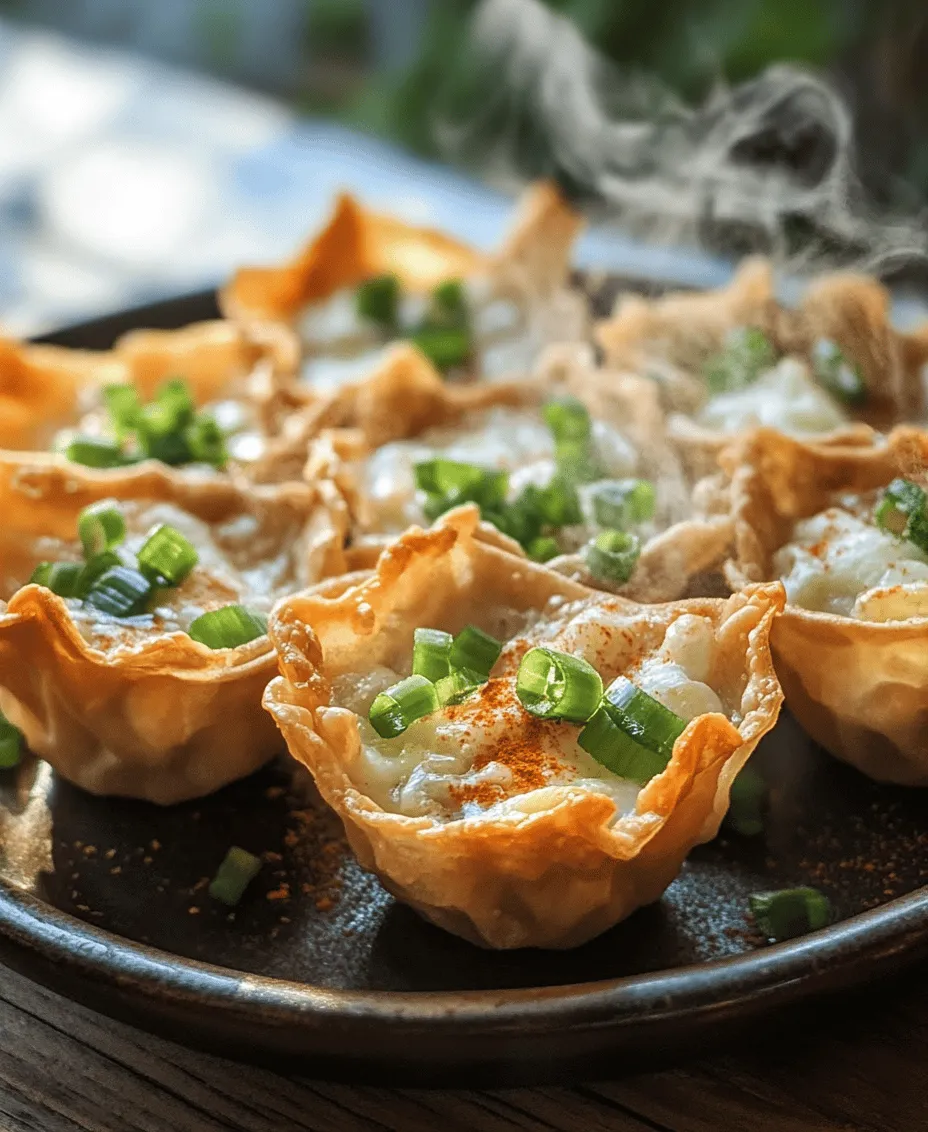 If you’re looking for a crowd-pleasing appetizer that’s packed with flavor and a bit of heat, look no further than Spicy Crunchy Jalapeño Popper Wonton Cups. These delightful bites have quickly become a favorite for parties, game nights, and family gatherings. Combining the iconic flavors of jalapeño poppers with the unique texture of crispy wonton wrappers, this dish is sure to impress your guests and leave them wanting more.