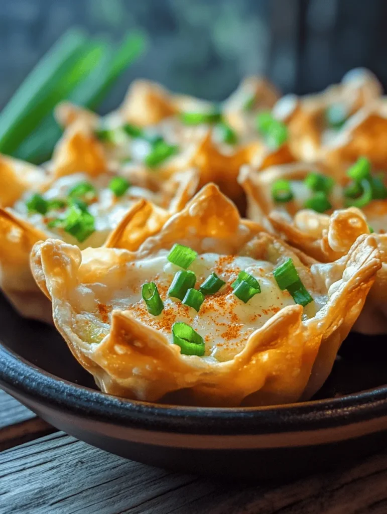 If you’re looking for a crowd-pleasing appetizer that’s packed with flavor and a bit of heat, look no further than Spicy Crunchy Jalapeño Popper Wonton Cups. These delightful bites have quickly become a favorite for parties, game nights, and family gatherings. Combining the iconic flavors of jalapeño poppers with the unique texture of crispy wonton wrappers, this dish is sure to impress your guests and leave them wanting more.