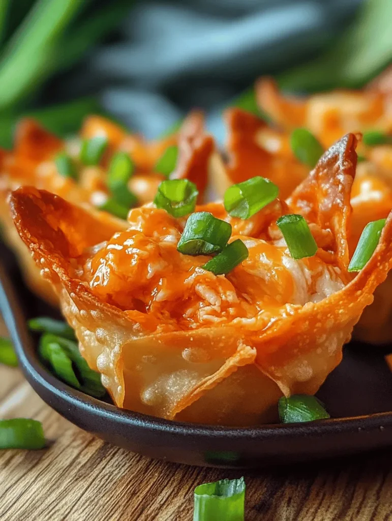 If you’re looking for a crowd-pleasing appetizer that brings a burst of flavor to any gathering, Buffalo Chicken Wonton Cups are the perfect choice. This trendy dish combines the beloved flavors of buffalo chicken with the delightful crunch of wonton wrappers, making it an irresistible treat for parties, game days, or family gatherings. Whether you’re an avid buffalo chicken fan or new to the spicy-sweet sensation, these wonton cups offer a unique twist that’s sure to impress.