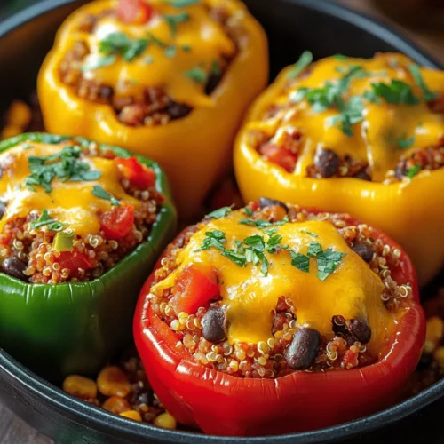 Stuffed peppers have long been a beloved dish in many kitchens, celebrated for their versatility and the vibrant colors they bring to the table. This classic comfort food allows for endless variations, making it a favorite among families, meal preppers, and health-conscious eaters alike. One such delightful variation is the Colorful Turkey Stuffed Bell Peppers, a recipe that not only satisfies the taste buds but also packs a nutritional punch.