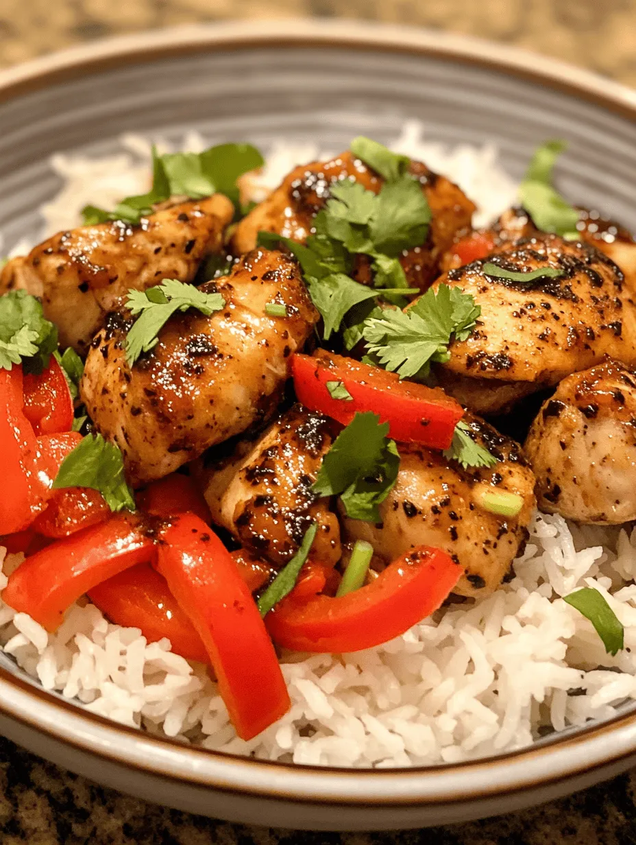 Are you looking for a dish that is not only packed with flavor but also quick to prepare for your weeknight dinners or casual gatherings? Look no further than Spicy Black Pepper Chicken Delight. This tantalizing recipe brings together tender chicken thighs and a medley of spices and sauces that create a savory, spicy experience in every bite. It’s an ideal meal for those who want to spice up their dinner routine without sacrificing time or effort.