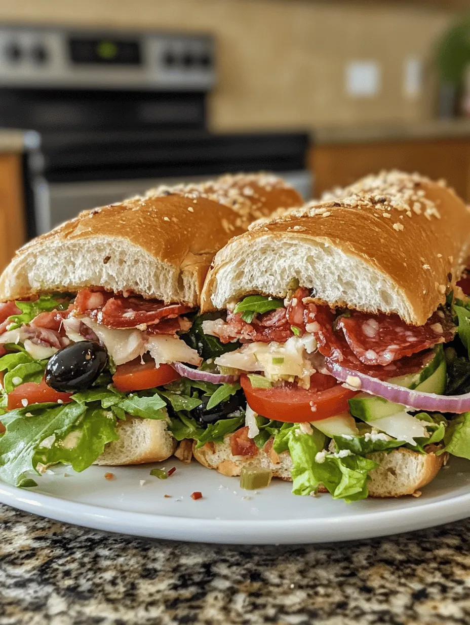 The Italian Grinder Sandwich, also known as the TikTok Salad Sandwich, has taken the culinary world by storm, particularly among social media enthusiasts. This mouthwatering creation has garnered a massive following on platforms like TikTok, where food lovers showcase their culinary skills and innovative recipes. The Grinder Sandwich is a vibrant and satisfying meal that perfectly blends fresh ingredients, making it a go-to choice for those seeking a flavorful yet uncomplicated dish.
