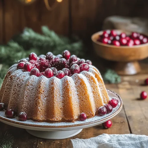 To create a truly exceptional Cranberry Bliss Bundt Cake, it’s essential to understand the role of each ingredient. The combination of flavors and textures in this cake enhances its overall appeal, making it a memorable treat for any gathering.