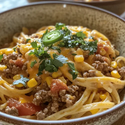 One-pot meals are a game-changer for busy families and individuals looking for quick and easy dinner solutions. They simplify the cooking process by minimizing cleanup and preparation time, allowing cooks to focus on enjoying their meal rather than worrying about a mountain of dishes. The One Pot Cheesy Taco Pasta Extravaganza encapsulates this philosophy, offering a rich tapestry of flavors that can be whipped up in under 30 minutes. Whether you're a busy parent, a college student, or simply someone who appreciates the convenience of a one-pot wonder, this dish caters to all.