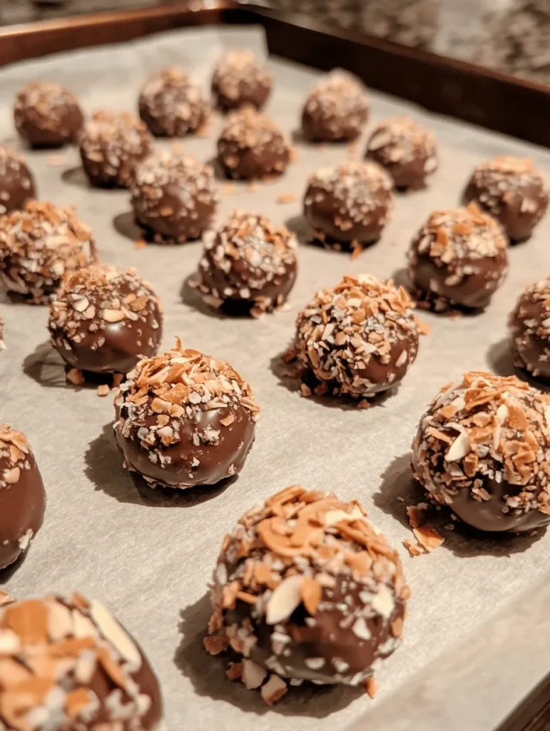 As the world becomes increasingly health-conscious, the demand for healthier dessert alternatives has skyrocketed. Gone are the days when indulging in sweets meant sacrificing your dietary goals. Today, dessert enthusiasts are on the lookout for treats that not only satisfy their sweet tooth but also align with their wellness aspirations. One such delightful option is the Almond Coconut Dark Chocolate Truffles—an exquisite blend of rich flavors and wholesome ingredients that provide a guilt-free indulgence.