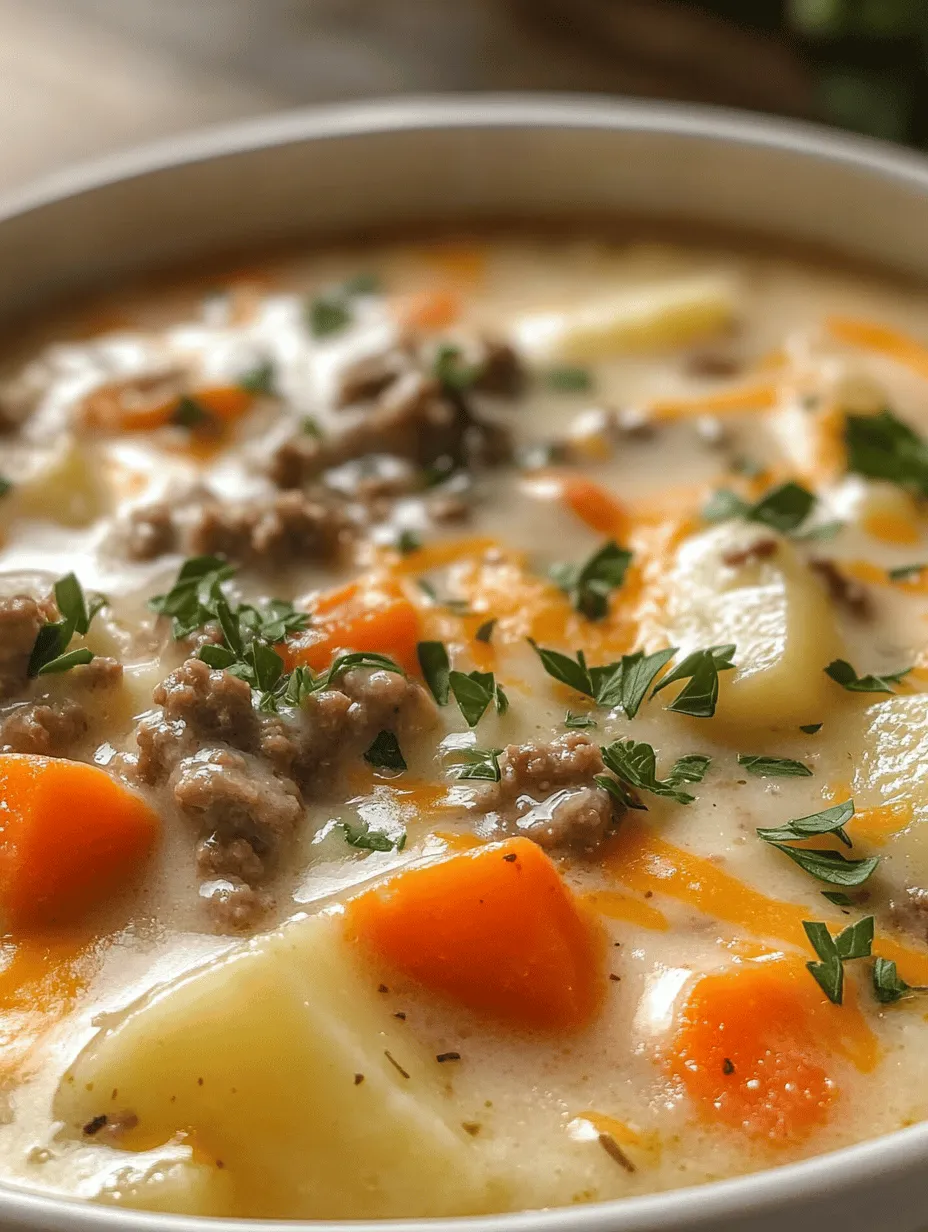 When the weather turns chilly and the family is gathered, there's nothing quite like a warm bowl of soup to create a cozy atmosphere. Enter the Crockpot Creamy Potato & Hamburger Soup—a dish that combines comfort, flavor, and convenience in one hearty meal. This delightful soup is a staple for many families, thanks to its rich, creamy texture and a medley of wholesome ingredients that satisfy even the pickiest eaters.