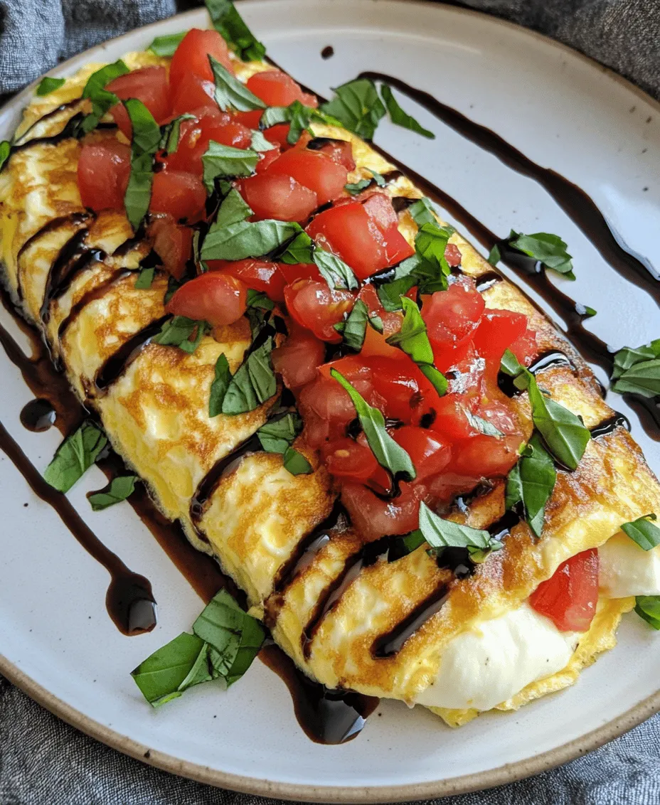 Discover the delightful world of morning meals with the Caprese Omelette, a dish that combines the freshness of summer flavors with the comforting appeal of eggs. This recipe is not just about nourishment; it's an experience that elevates your breakfast routine. With its vibrant colors and harmonious blend of ingredients, the Caprese Omelette is a perfect choice for anyone looking to start their day on a delicious note.