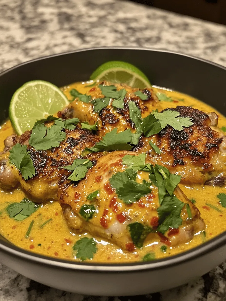 Delve into the vibrant flavors of Brazilian cuisine with this Simple Spicy Brazilian Coconut Chicken recipe. This dish perfectly embodies the essence of Brazil, marrying the tropical richness of coconut milk with the enticing heat of spices. Tender chicken thighs marinated in a creamy coconut sauce create a delightful combination that is both easy to prepare and bursting with flavor. Whether you're looking for a quick weeknight dinner or an impressive meal for a special gathering, this recipe is sure to satisfy your taste buds and transport you to the sunny shores of Brazil.