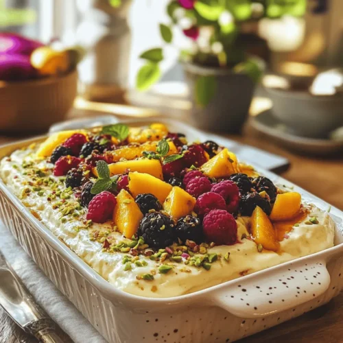 Baked yogurt desserts have gained immense popularity across various cuisines, celebrated for their creamy texture and delightful flavors. From Indian "Shrikhand" to Middle Eastern "Mahalabia," baked yogurt offers a rich and velvety experience that appeals to dessert lovers everywhere. In this article, we will explore the "Creamy Delight Baked Yogurt," a delightful recipe that elevates traditional baked yogurt with its unique combination of flavors and textures.