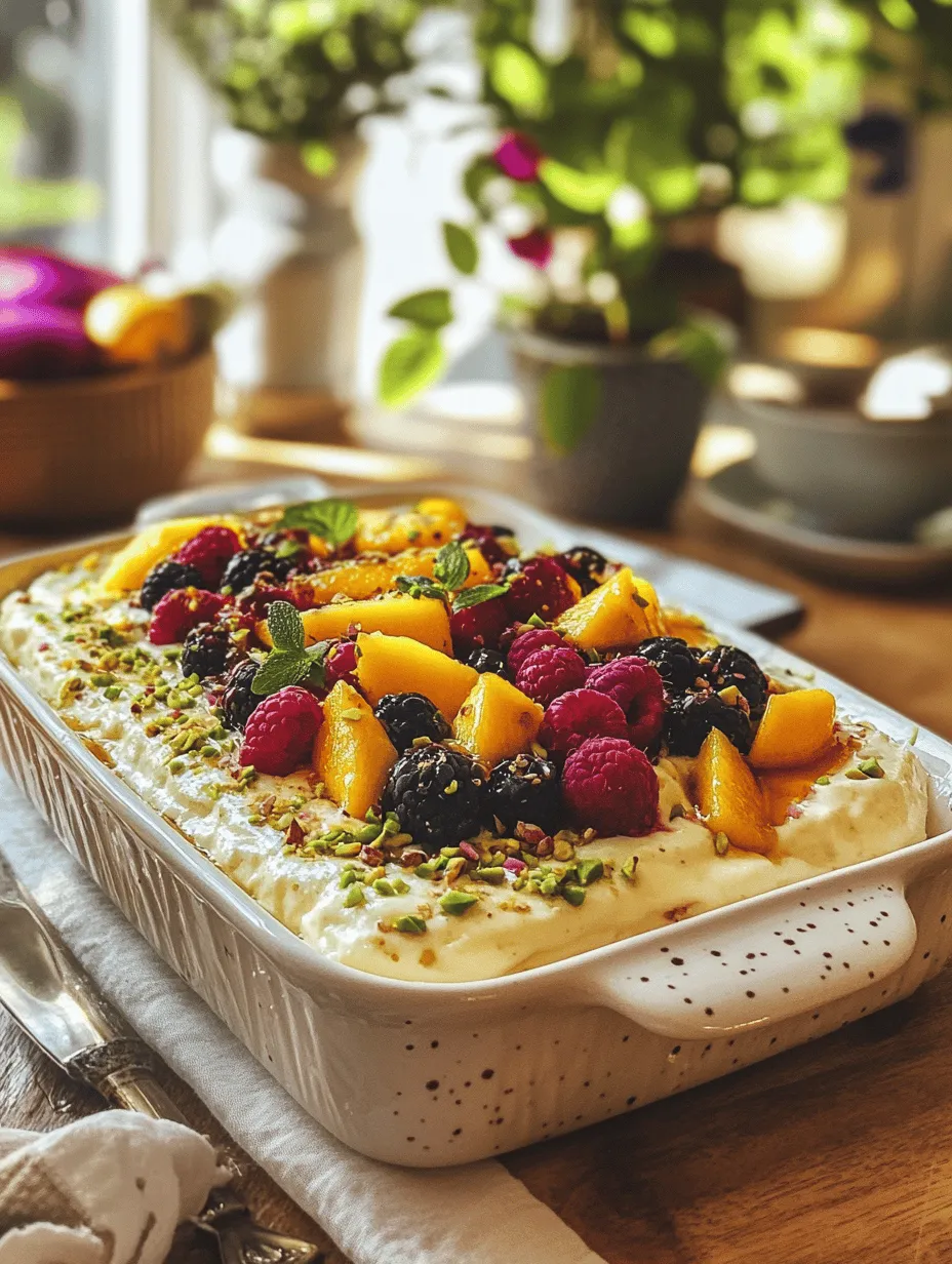 Baked yogurt desserts have gained immense popularity across various cuisines, celebrated for their creamy texture and delightful flavors. From Indian "Shrikhand" to Middle Eastern "Mahalabia," baked yogurt offers a rich and velvety experience that appeals to dessert lovers everywhere. In this article, we will explore the "Creamy Delight Baked Yogurt," a delightful recipe that elevates traditional baked yogurt with its unique combination of flavors and textures.