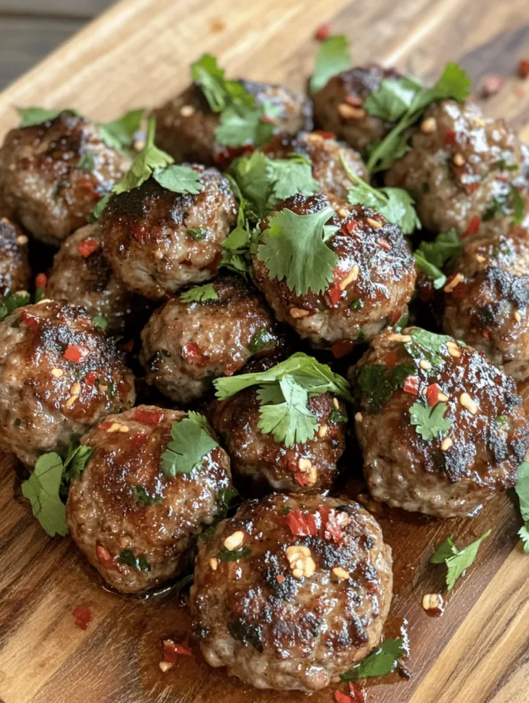 When it comes to hosting gatherings, the right appetizers can set the tone for a memorable event. Enter Feisty Firecracker Meatballs—an explosion of flavor that is sure to be a crowd-pleaser. These meatballs are not just any ordinary appetizer; they bring a delightful punch of spice and sweetness that will leave your guests raving about your culinary skills. The unique combination of ingredients in this recipe creates a dish that is savory, slightly sweet, and packed with a zesty kick, making them perfect for parties, game nights, or even a cozy family dinner.