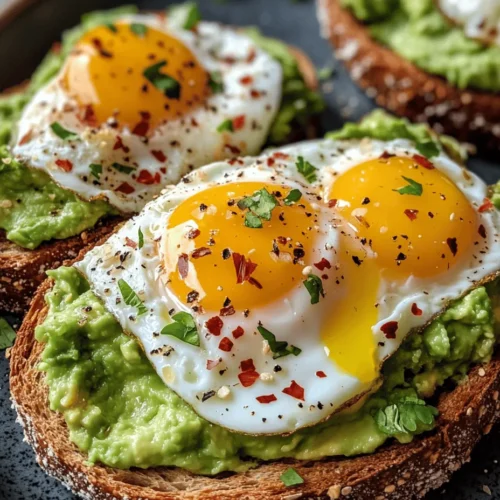 Avocado toast has become a quintessential breakfast choice for health enthusiasts and foodies alike. This simple yet sophisticated dish combines the creamy texture of ripe avocados with the satisfying crunch of toasted bread, creating a delightful morning meal that's both nourishing and delicious. As its popularity has soared, avocado toast has transcended its humble beginnings, becoming a staple on café menus and a favorite in homes across the globe. The versatility of this dish allows for endless variations, making it a canvas for creativity and an ideal choice for those seeking a fulfilling start to their day.
