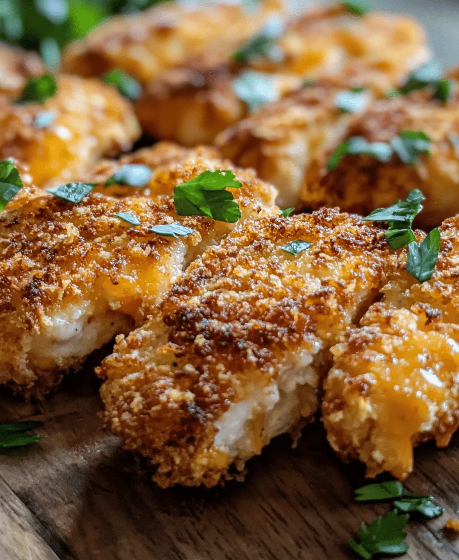 If you’re looking for a dish that perfectly marries the comfort of home cooking with the enticing crunch of a perfect crust, look no further than crispy cheddar chicken. This delightful recipe not only provides a satisfying crunch but also bursts with the rich, savory flavor of sharp cheddar cheese. Whether you're preparing a quick weeknight dinner or planning a special occasion meal, crispy cheddar chicken is a versatile choice that will impress your family and guests alike.