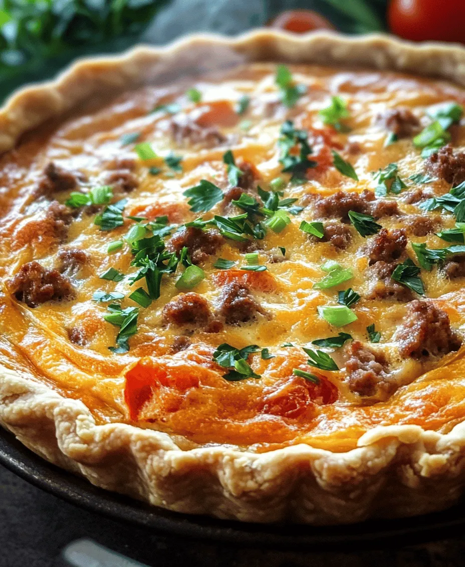Quiche is a beloved dish that epitomizes versatility in the culinary world. Known for its buttery crust and rich custardy filling, quiche can be enjoyed at any time of day, whether as a hearty breakfast, a delightful brunch, or even a satisfying dinner. This classic French dish has made its way into homes across the globe, with countless variations that cater to different tastes and dietary preferences. Among these variations, the Mississippi Sin Quiche stands out as a delightful fusion of traditional quiche elements with the bold, spirited flavors of Southern cuisine.